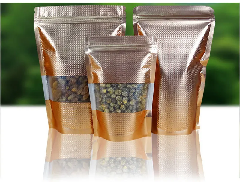 100 шт./лот Алюминиевая сумка для хранения рождественские украшения дома