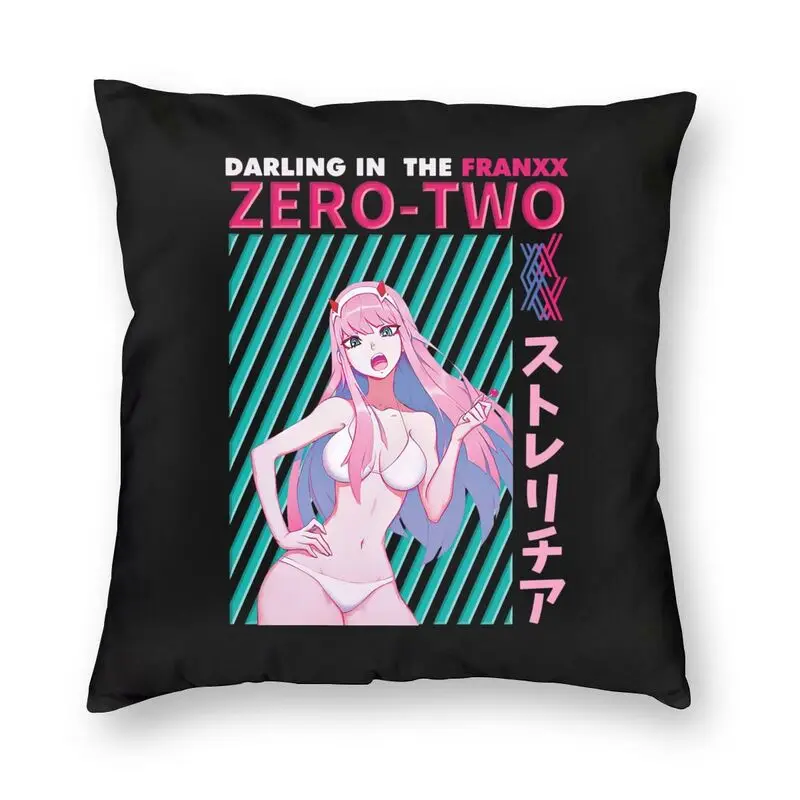 

Модная декоративная подушка для дивана Kawaii Zero Two Darling In The Franxx
