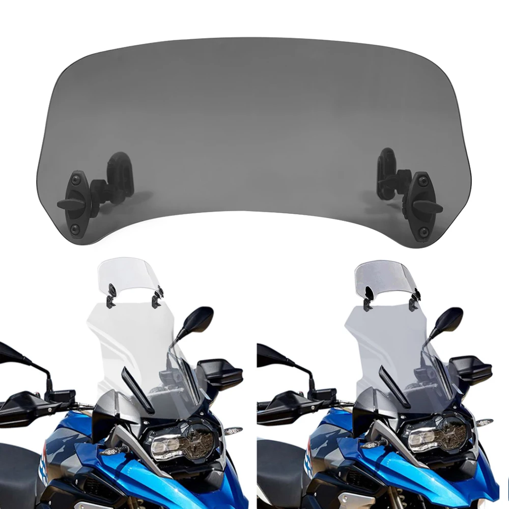 Универсальный мотоциклетный удлинитель на лобовое стекло с зажимом