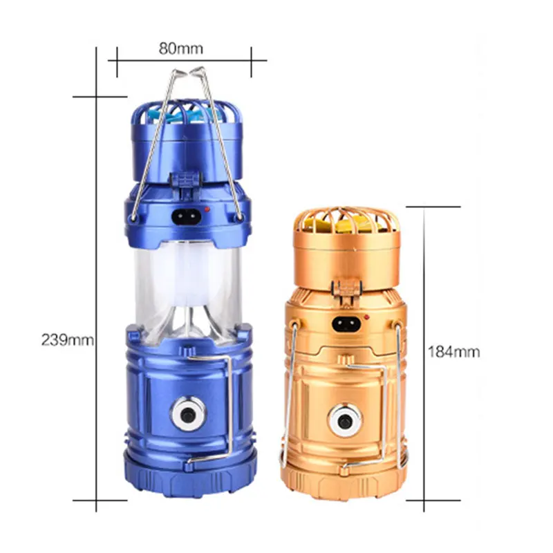 Светодиодный уличный фонарь на солнечной батарее для кемпинга рыбалки палатки