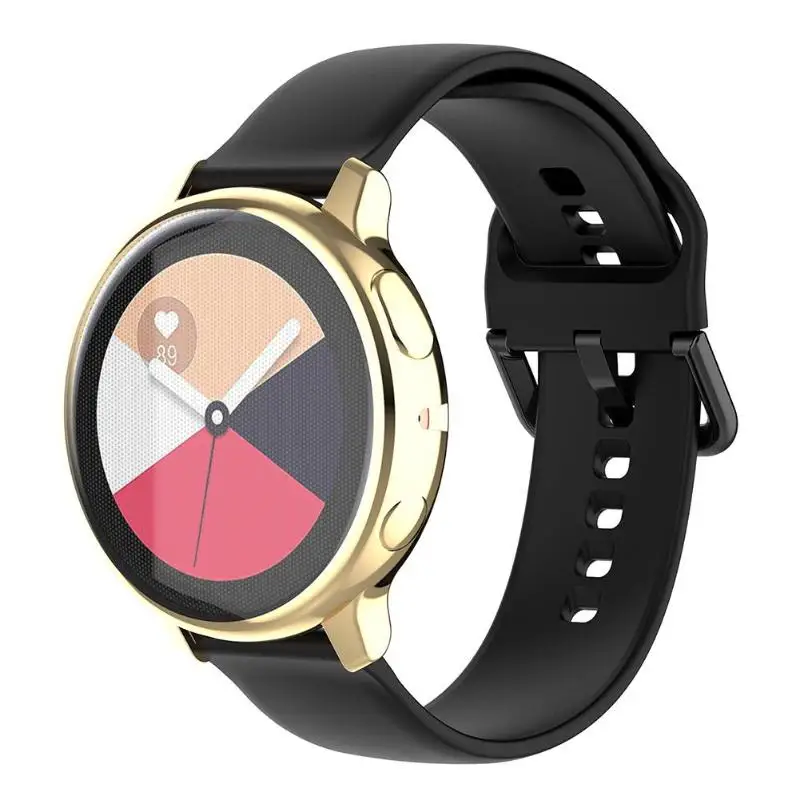 Soft Screen Protector Full Cover for Samsung Galaxy Watch Active 2 Case 40mm 44mm Tpu Thin Lightweight Accessories | Наручные часы