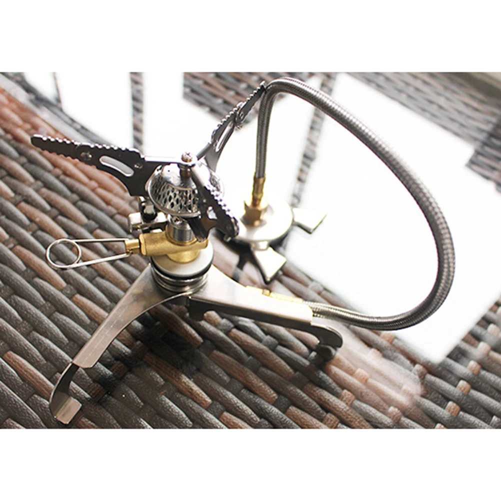 

1 шт. легкий спальный мешок Открытый Отдых Пеший Туризм Нержавеющая сталь плита адаптер удлиненный ссылка сопла газовый баллон