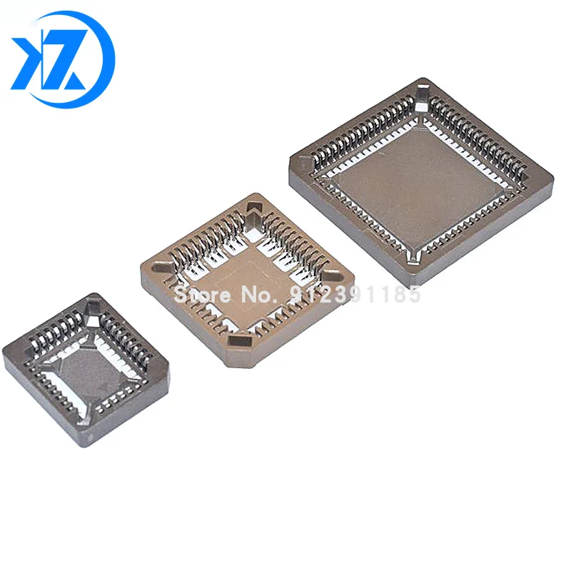 10 шт. PLCC IC socket PLCC32 PLCC44 PLCC68 PLCC84 SMD DIP Socket adapter | Строительство и ремонт