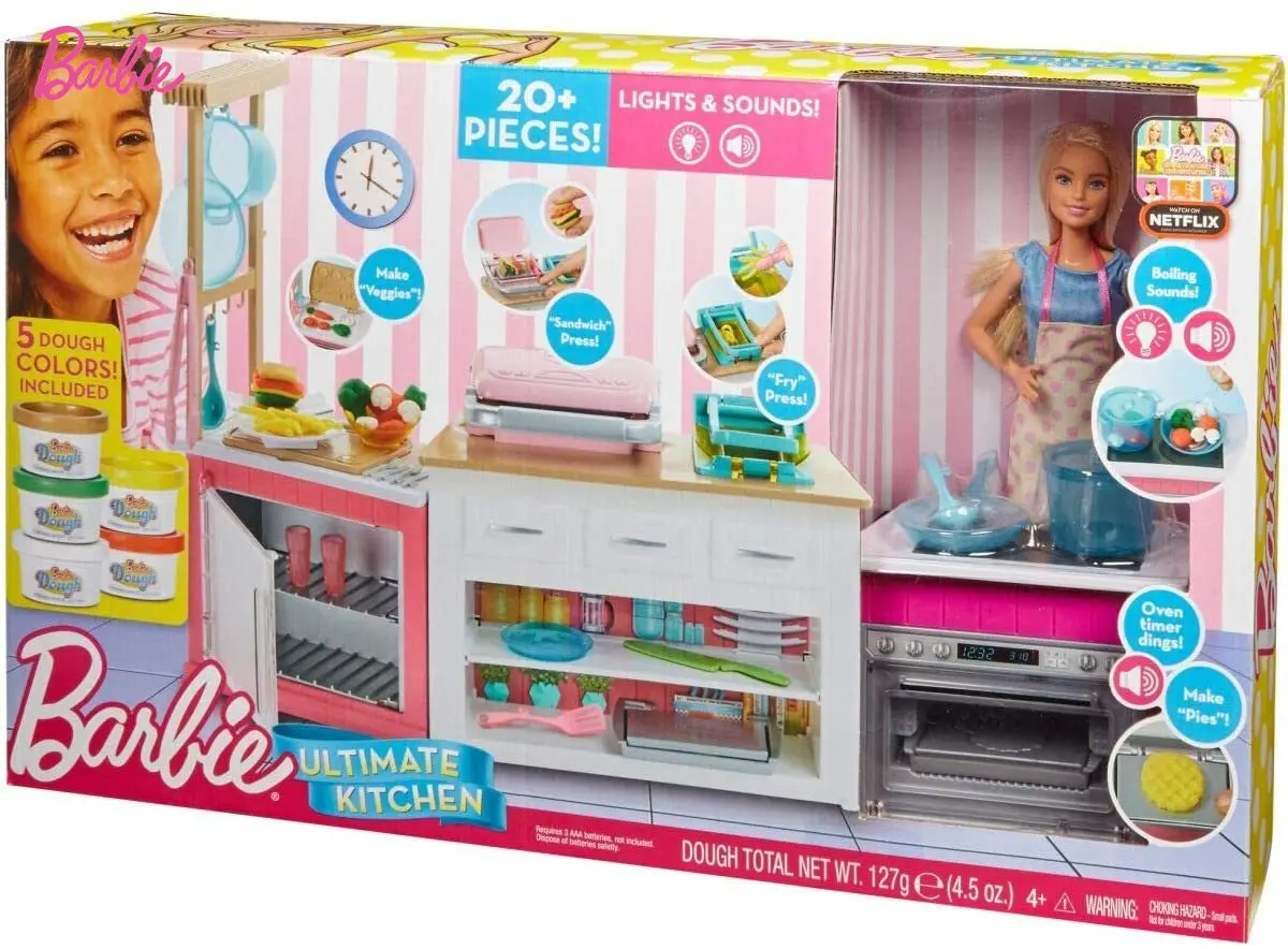 

Barbie Bakery Chef Doll and Playset with AccessoriesToy Set Gift Children Toy Birthday Gift