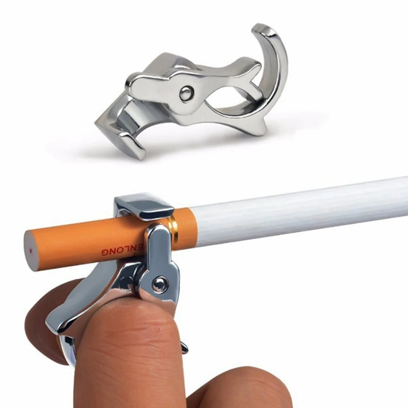 

Finger Prevention Lighter Ring Cigarette Holder Cigarette Holder Ring Smoking Lighter Rolling Tray Ring Men Gift Smoking Parts