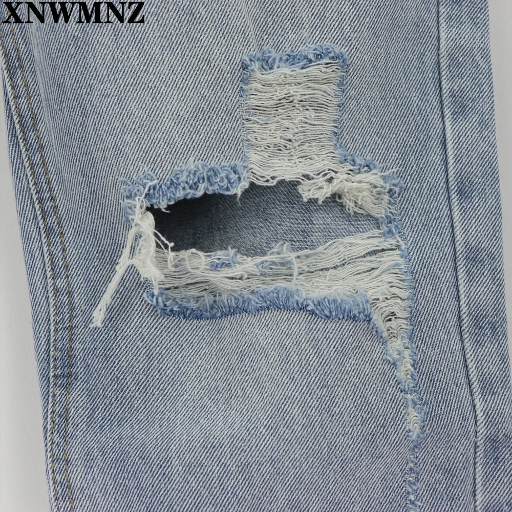 Vintage mom jeans high waisted jeans woman ripped boyfriend jeans for women korean style  distressed jeans blue denim pants