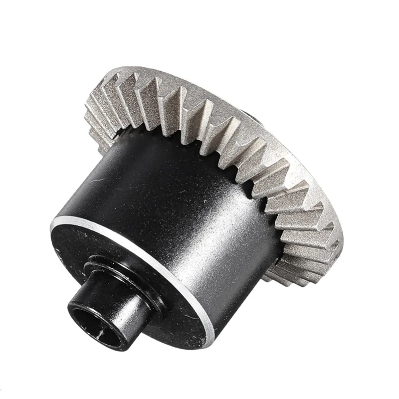 

2 Set RC Car Part: 1 Set Front Rear Gear Differential with Case & 1 Set Damping Plate Swing Arm Tie Rod Steering Cup