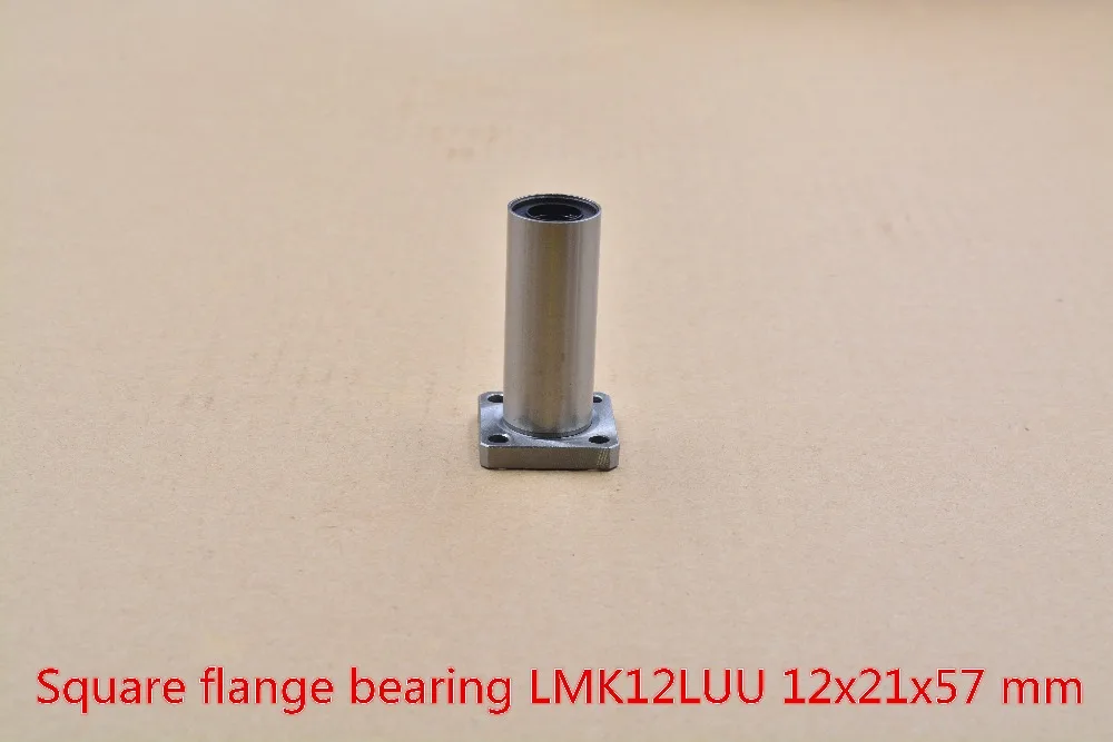 12 мм x 21 57 LMK12LUU LMH12LUU LMF12LUU фланец длинный Линейный шарикоподшипник для строчный