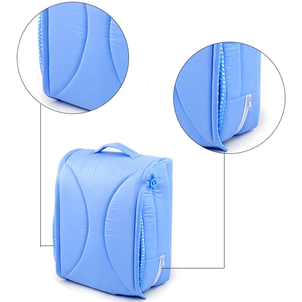 Newborn Baby Portable Travel Bed Cradles Crib Infant Safety Folding Bed Infant Toddler Cradle Multifunction Storage Mommy Bag