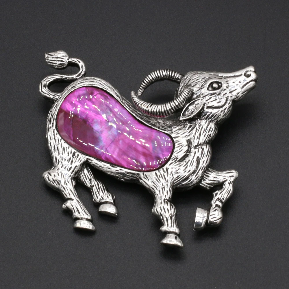 Лидер продаж брошь из натурального сплава в виде морской ракушки белая форме