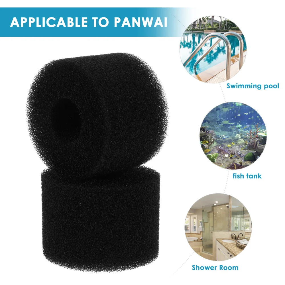 

2pcs Swimming Pool Filter Sponge Replacement Filter Sponge Pool Cleaner
