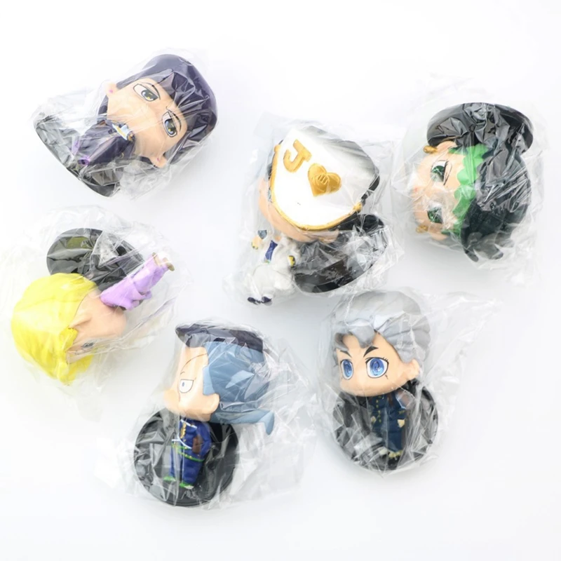 

2020 Bizarre Adventure Jotaro's Indestructible Diamond Machine 6pcs Figure Series
