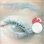 1 пара контактных линз EYESHARE в сетку для Хэллоуина, для косплея, косметические контактные линзы, цвет глаз