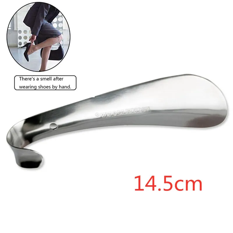 

1pcs Spoon Shoehorn Professional Shoehorn 14.5cm Stainless Steel Metal Shoe Horn Shoes Lifter Tool