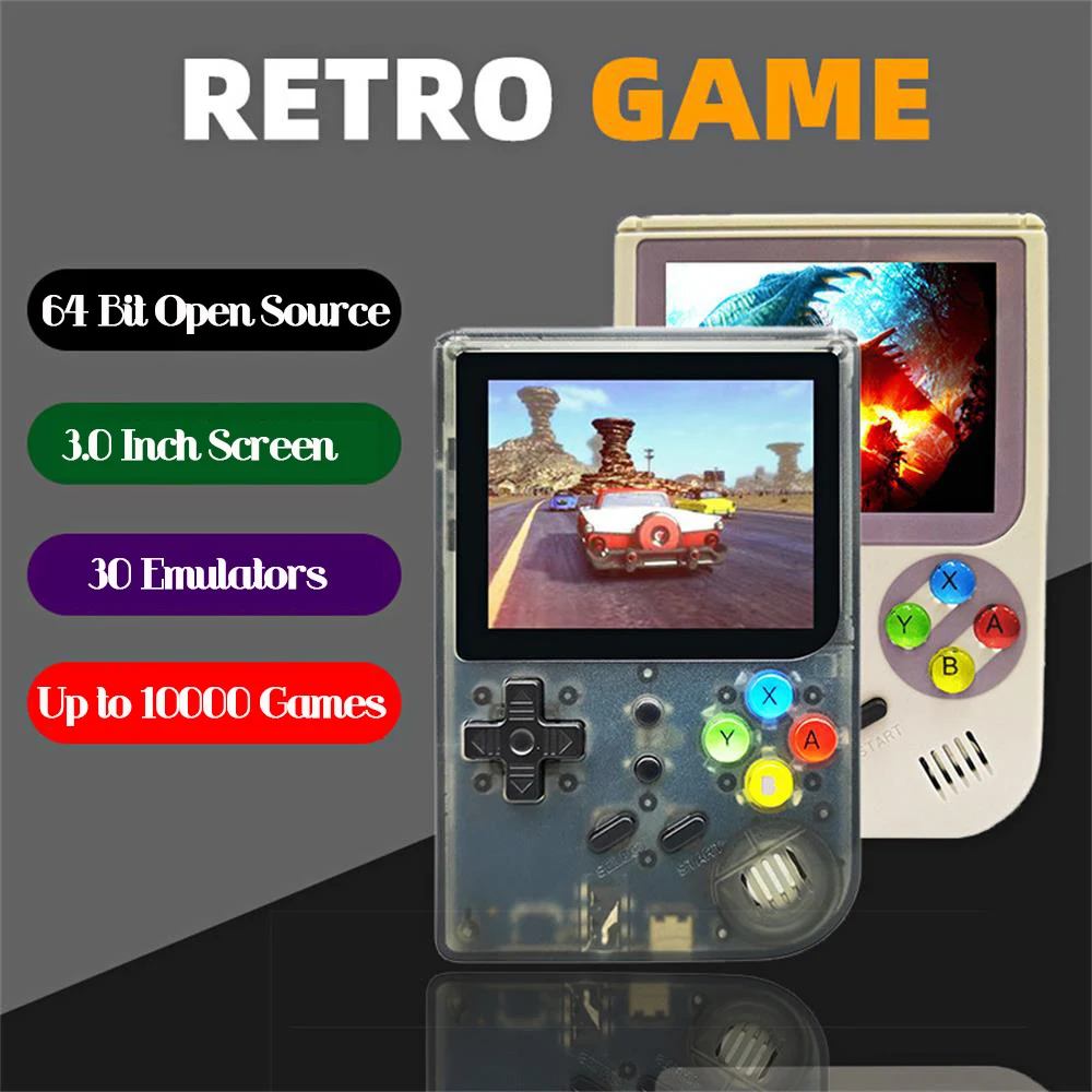 RG 300 мини ретро портативных игровых консолей игрока 3 дюймов игровой контроллер