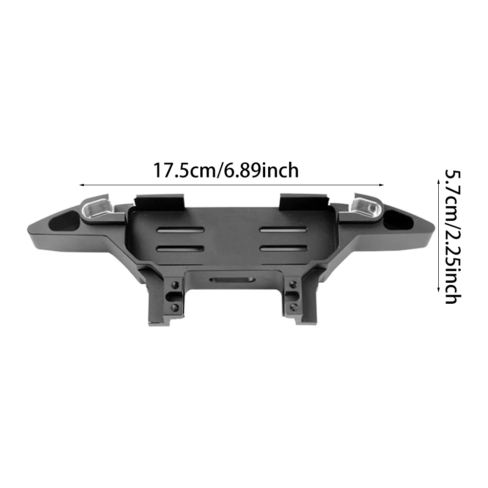 

RC Car Parts Tool Durable Black Simulation Professional Upgrade Accessories Front Bumper Base Easy Install Fit For TRX-6-G63
