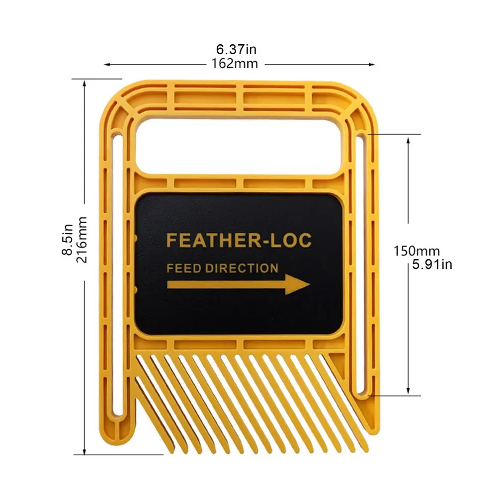 

Extended Feather Loc Board Set Multi-purpose Woodworking Engraving Machine Double Featherboards Miter Gauge Slot DIY Tools