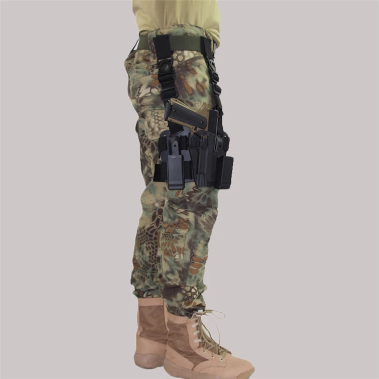 Кобура для ружья, Охотничья кобура для ног Glock 17 19 Beretta M9 M92 1911 P226, Тактический Регулируемый Чехол для пистолета