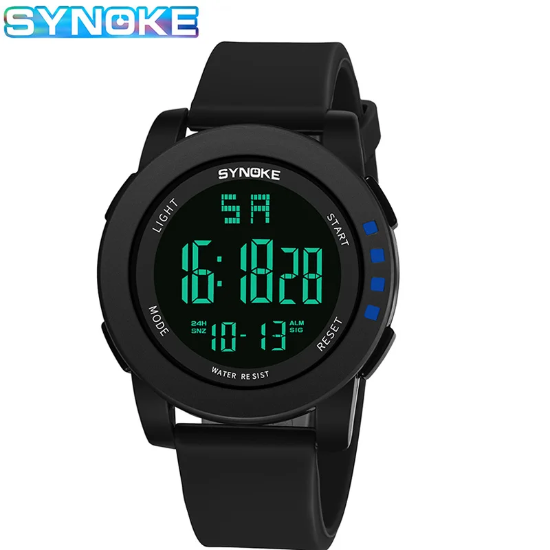Часы наручные SYNOKE Мужские Цифровые уличные спортивные водонепроницаемые