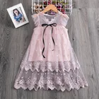 Детские платья для девочек, летнее платье, желтая одежда на день рождения, платье принцессы, новая одежда для крещения, для маленьких девочек, одежда для крещения, детская одежда