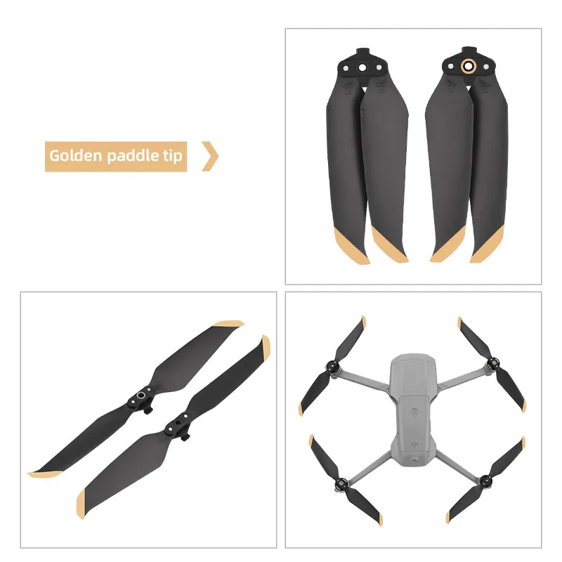 Пропеллер 7238F для Mavic Air 2/AIR 2S 4 шт. быстросъемные лопасти реквизит DJI аксессуары
