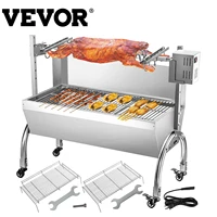 VEVOR 40 60Kg Rotisserie Electric Grill Roaster Kitchen Griddle Appliances Stainless Steel for Lamp Goat Pork Barbecue Outdoors