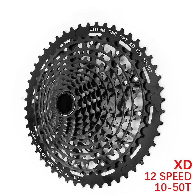 

Super Light Mtb Cassette 12 Speed 10-50T XD Bike Flywheel For SRAM GX Eagle 12 XX1 X01 NX SX Series