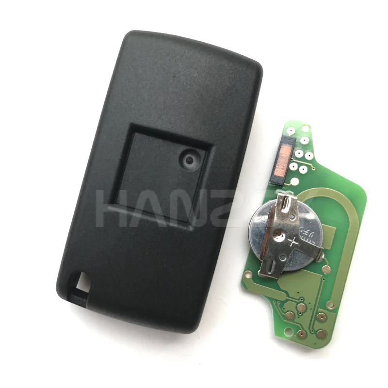 3 Button Remote Key for Peugeot 407 308 307 208 207 Partner Car Flip Folding key CE0523 433Mhz ID46 Chip VA2/HU83 Blade | Автомобили и
