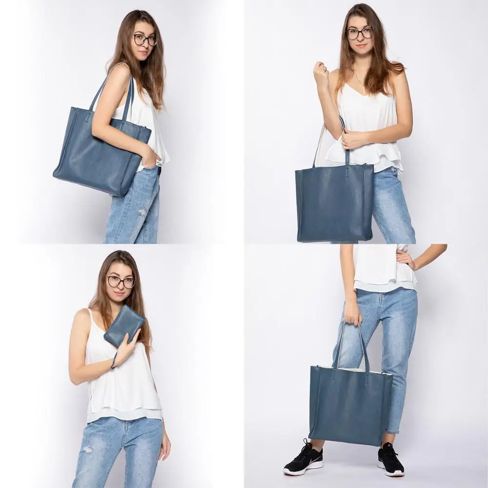 Женская сумка на плечо LOVEVOOK набор сумок 2 шт большой емкости складываемые мягкие