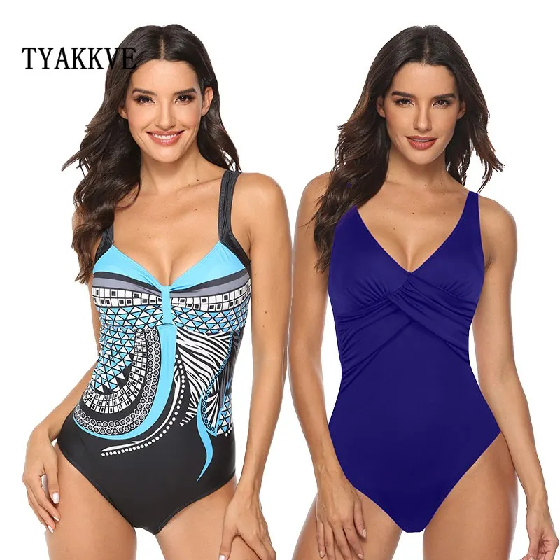 Женский слитный купальный костюм винтажный с рисунком живота размеры XXXL 2020 |