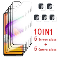 screen protector for samsung galaxy m22 6 4 m225fv camera lens tempered glass for samsung m52 5g a22 a52 4g protective glass