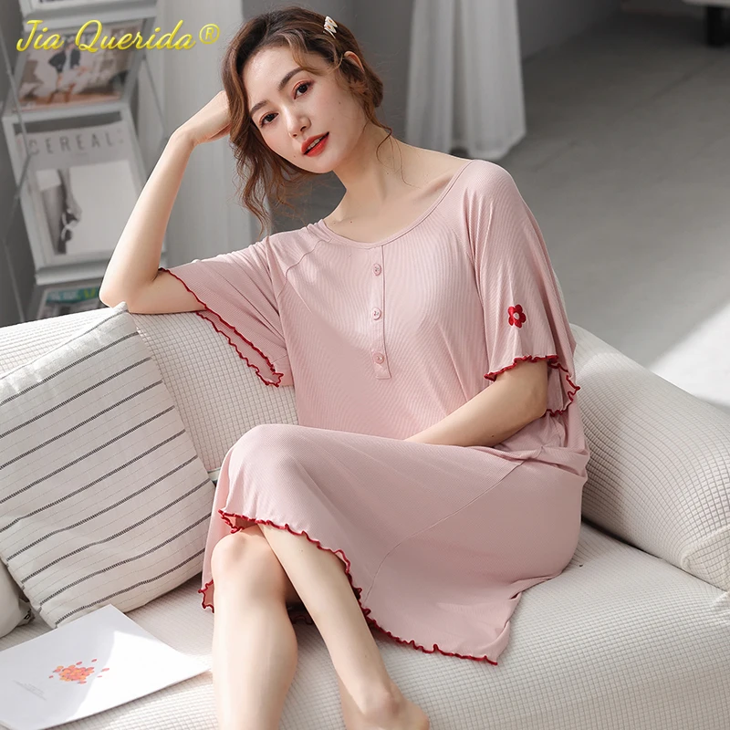 Morandi цвета элегантный женский халат с коротким рукавом ночная одежда из модала