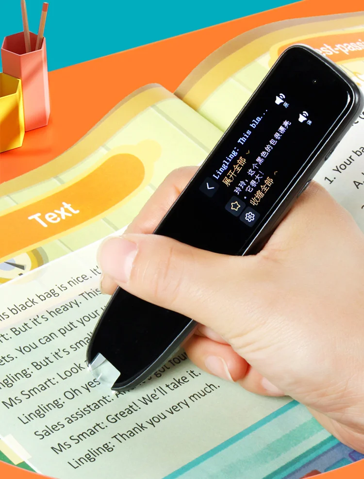 

Intelligent electronic dictionary pen scanning pen primary and secondary school English learning point reading scanning pen