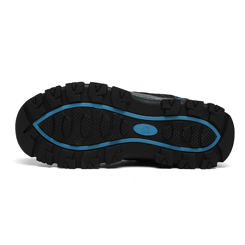 

2021 Leather Outdoor Sports Hiking Shoes Men Mountain Trainers Anti-skid Working Climbing Trekking Shoes Male Hunting Shoes