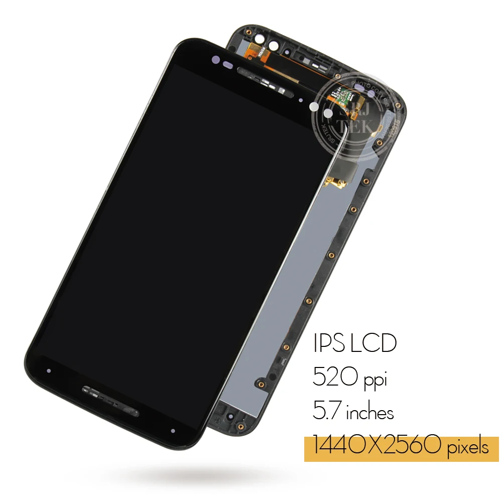 Для Motorola Moto X Style Pure LCD дисплей сенсорный экран дигитайзер полная сборка с рамкой x3s