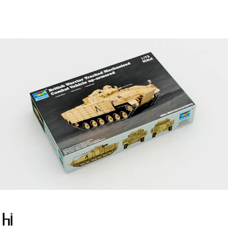 

Trumpeter 1/72 07102 British Warrior Tracked MCV Up-Armored Fighting Vehicle Children Toy Plastic Assembly Building Model Kit