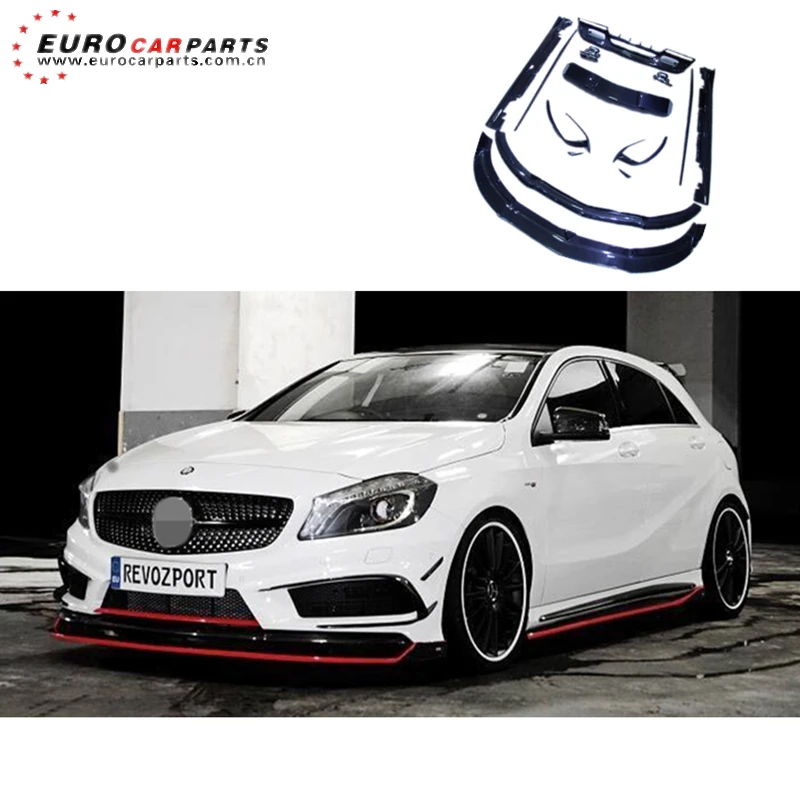 Детали из углеродного волокна A45 подходят для A CLASS W176 изменяются в R style наборы