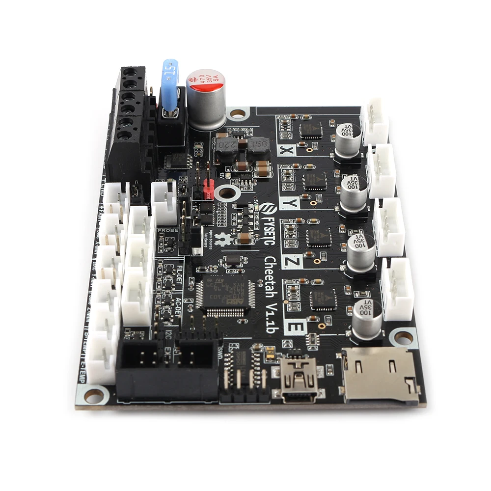 Cheetah v1.1b 32 бита доска TMC2209 UART Бесшумная доска Marlin 2,0 SKR mini E3 TMC2208 для Creality CR10 Ender-3 Ender 3 Pro Ender 5