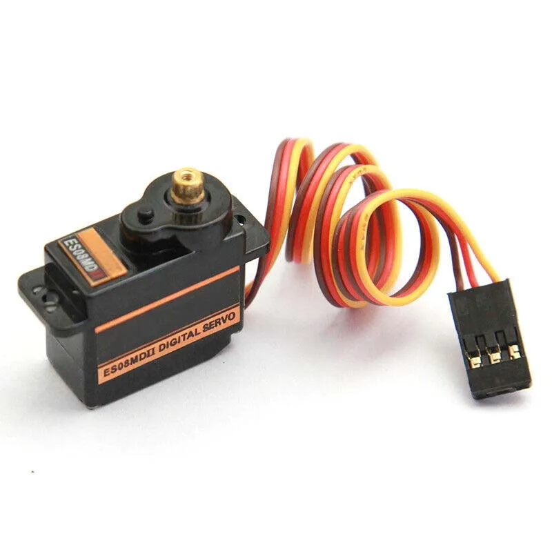 

Digital Metal Gear Servo Axial SCX24 Upgrade Micro Servo Digital Metal Gear Coreless EMAX ES08MDII for All 450 Class Helicopters