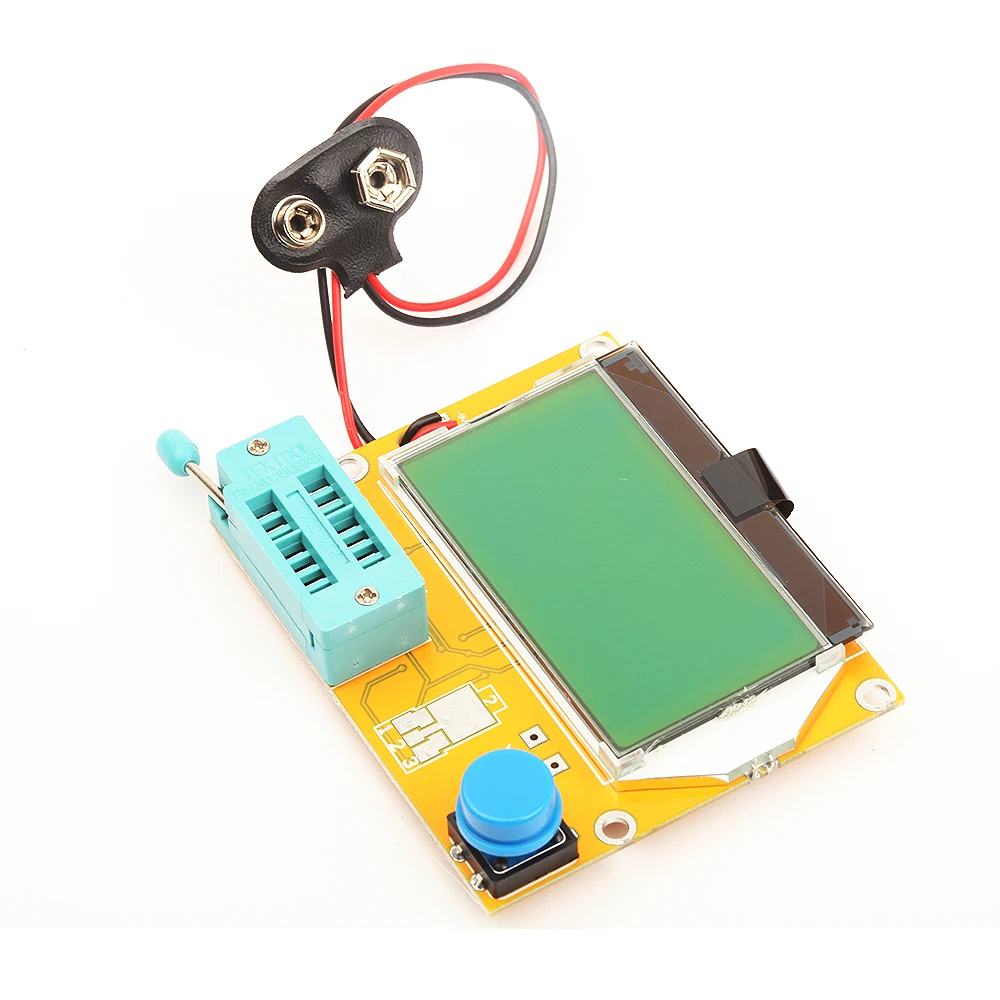 Mega328 LCR-T4 Transistor Tester Diode Triode Capacitance Resistance Inductance Multimeter Module with Transparent Shield Case | Мебель