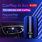 MMB универсальный автомобильный мультимедийный видео Ai Android 9,0 Box беспроводной Apple Carplay для Mercedes Benz Audi Haval GMC VW Carplay Dongle