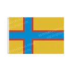 Флаг Finland Inkerin lippu 90*150 см, 3*5 футов, баннер на заказ, металлические прокладки с отверстиями для помещений и улицы
