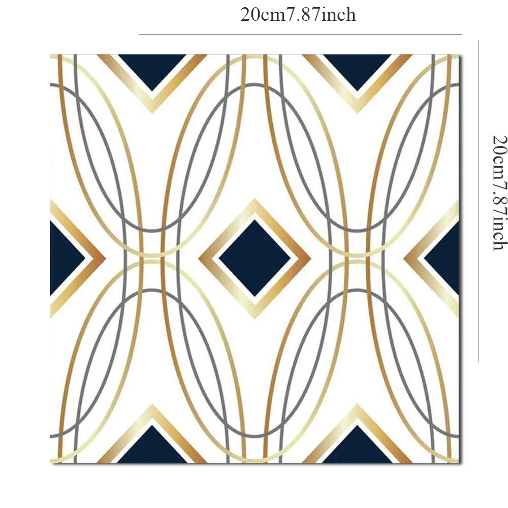 9 шт./упаковка самоклеящиеся наклейки на пол 20 х20 см|Наклейки стену| |