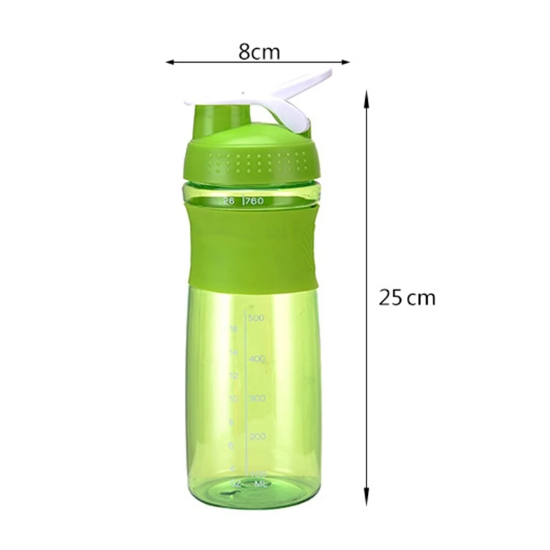 800 мл герметичная чашка смесителя с 5 бутылочками для смешивания шариков