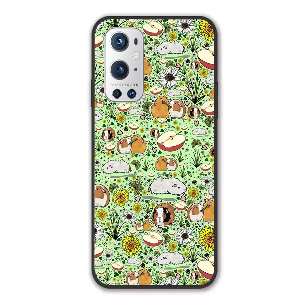 

For OnePlus Guinea Pigs Soft TPU Border OnePlus 7 7T 7Pro 8 8T 8Pro 9 9Pro Case