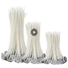 Фитиль для свечей, хлопковый, 91520 см, 100 шт.