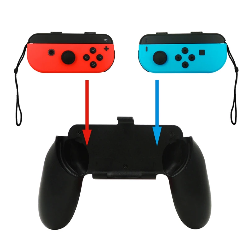 Левый и правый держатель кронштейна joycon для переключателя Nntend ABS ручки подставка