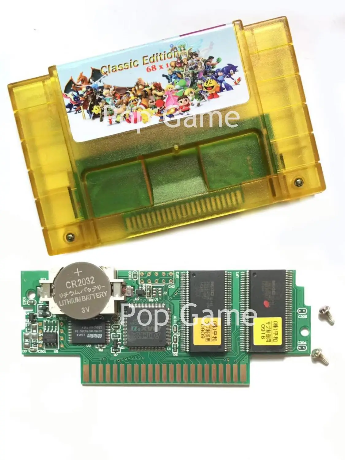 Картридж для видеоигр 68 в 1 16 бит 46 pin NTSC | Электроника