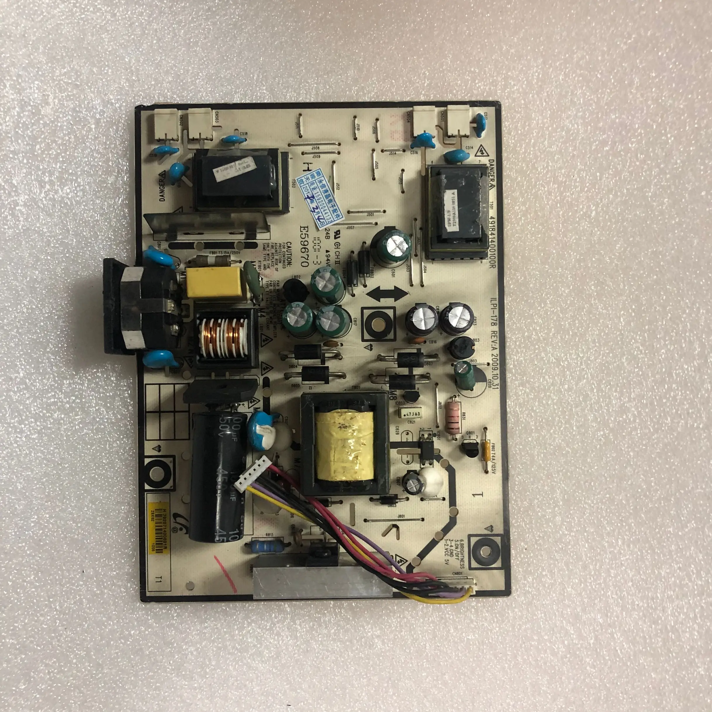 Плата питания 943NWPLUS ILPI-178 ILPI-088, пластина высокого давления 491841400100R