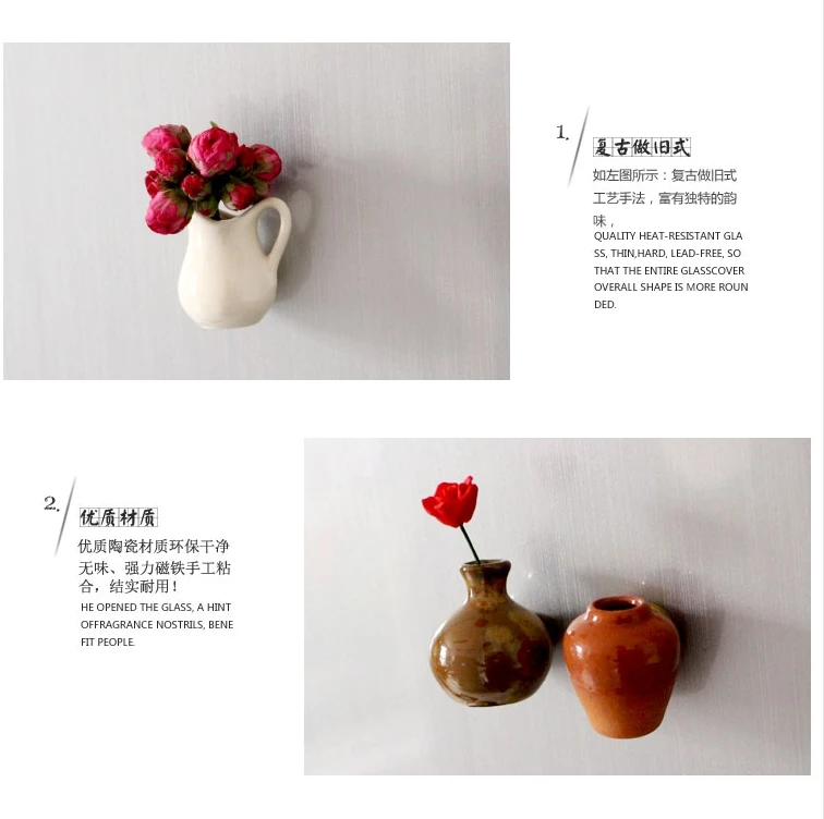 (10 шт./лот) Мини креативный китайский ветровой керамический цветочный композиция